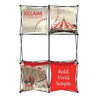 Xclaim 5ft Full Height Fabric Popup Display Kit 02