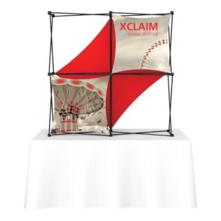 Xclaim 5ft Tabletop Fabric Popup Display Kit 03