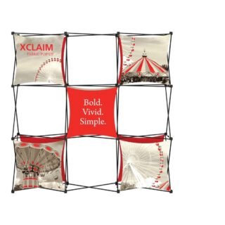 Xclaim 8ft Fabric Popup Display Kit 04
