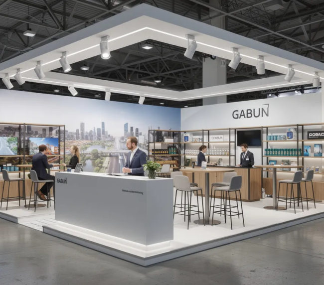 Peninsula booth expomax