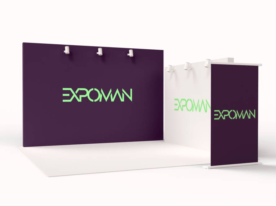 banner stand wall expoman