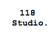 118 Studio Producciones y Activaciones S.L.