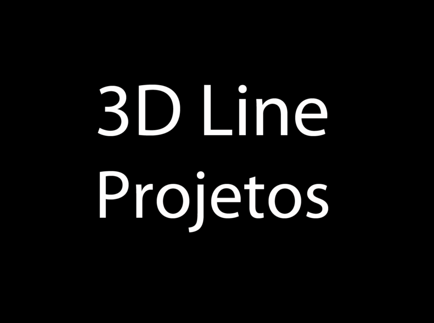 3D Line projetos