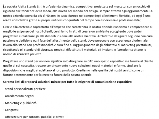 ALETTASTANDS Napoli 2