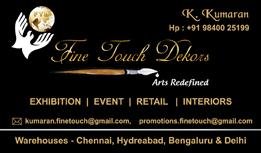 Fine Touch Dekors Chennai 1