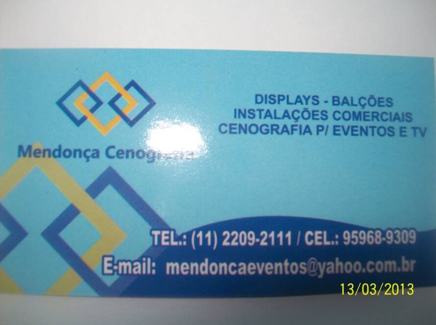 Mendonça Stands e Cenografia