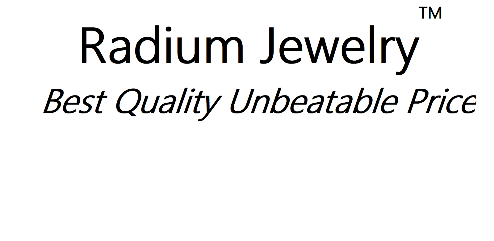 Radium Jewelry Wholesale
