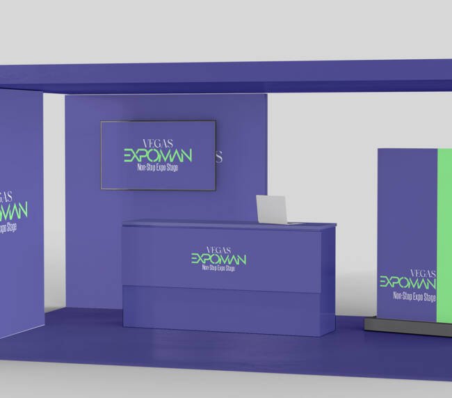 exhibit booth rental las vegas and atlanta