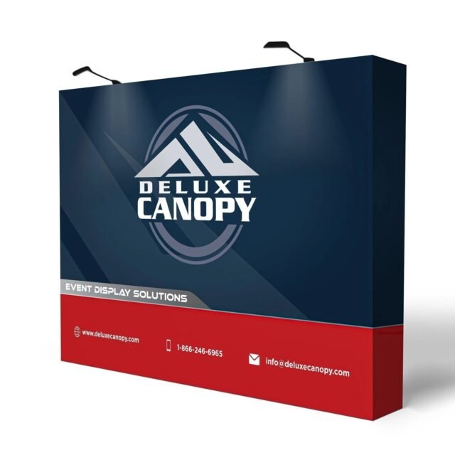 10ft Straight Pop-Up Display | Portable Trade Show Stands