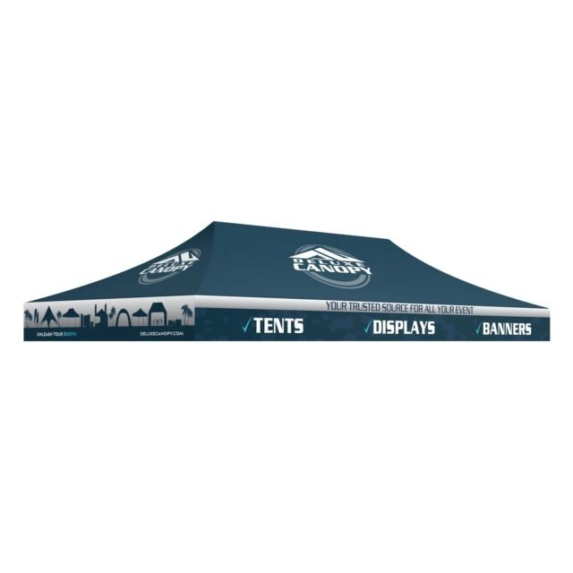 10x20 Custom Canopy Tent Top | Printed Canopy Roof