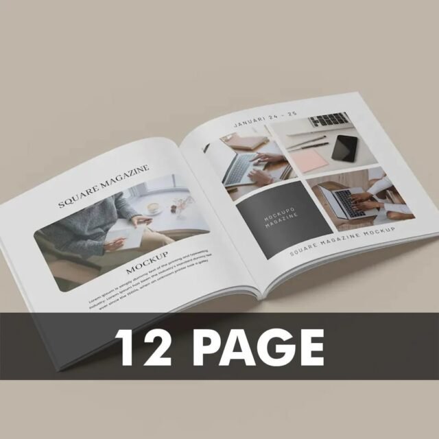 12 Page Booklets 5x5 - Order Now - Fast Delivery