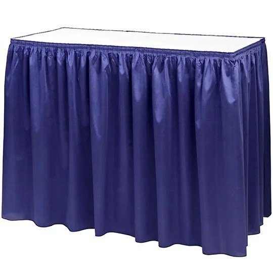 4ftL x 24inW x 42inH Draped Counter