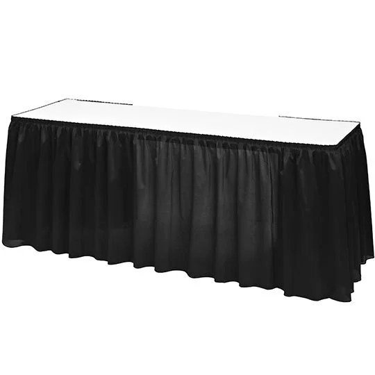 6ftL x 24inW x 30inH Draped Table