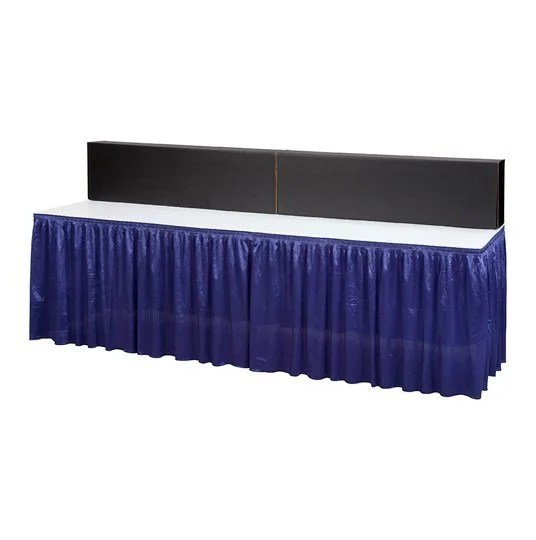 Black 8ftL X 14inH Corrugated Riser