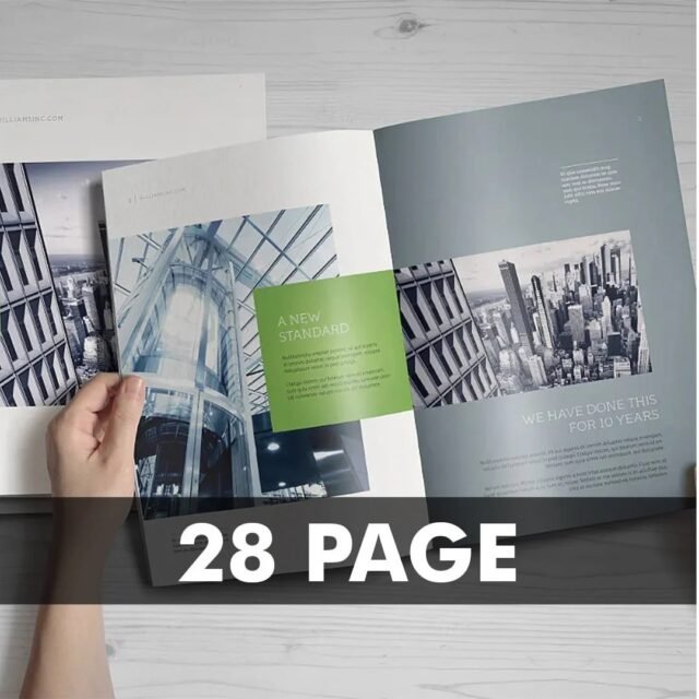 28 Page Booklets Full Size - Order Now - Fast Delivery