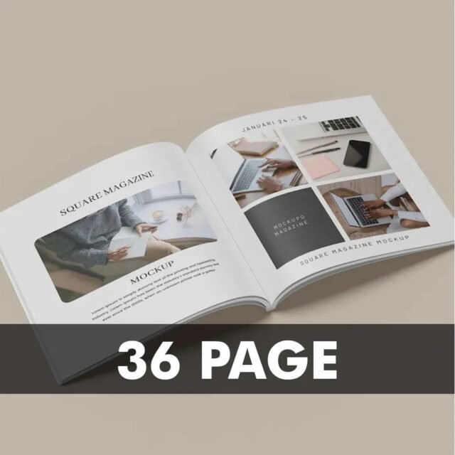 36 Page Booklets 5x5 - Order Now - Fast Delivery