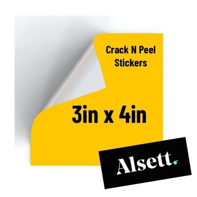 Rush Stickers 3x4 - Quick Printing - Fast Delivery