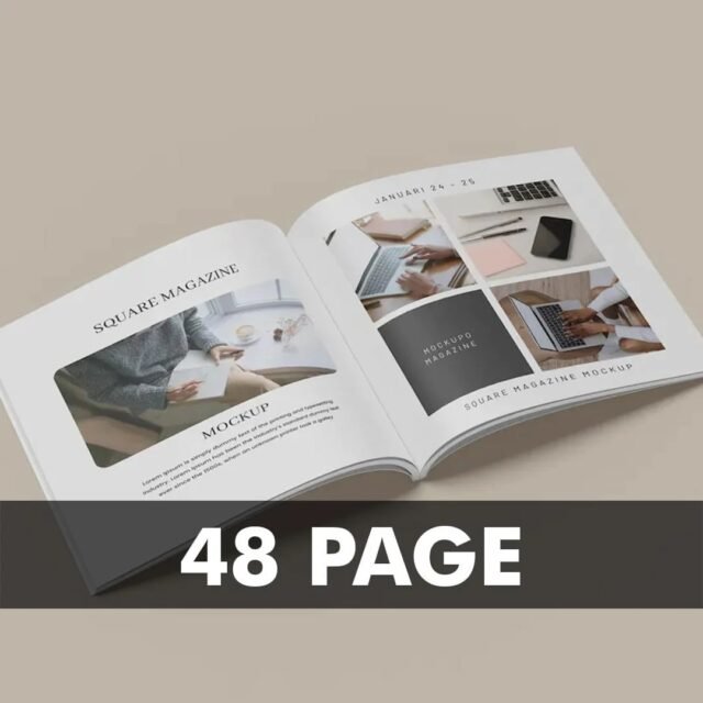 48 Page Booklet 5x5 - Order Now - Fast Delivery