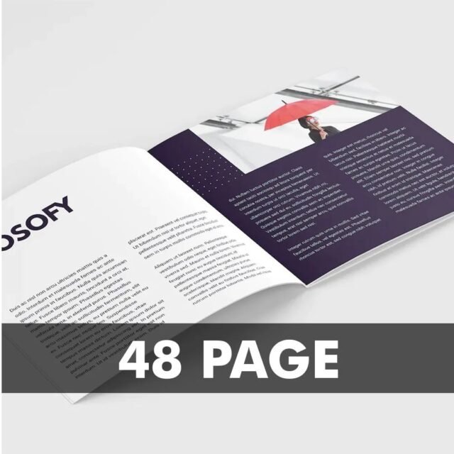 48 Page Booklet 8x8 - Order Now - Fast Delivery