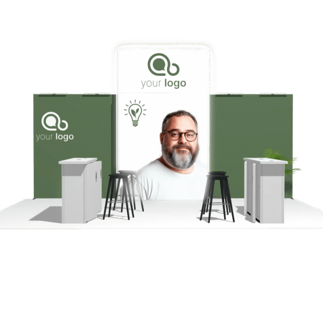 Backlight I-classic 20x20 Affordable Rental Booth