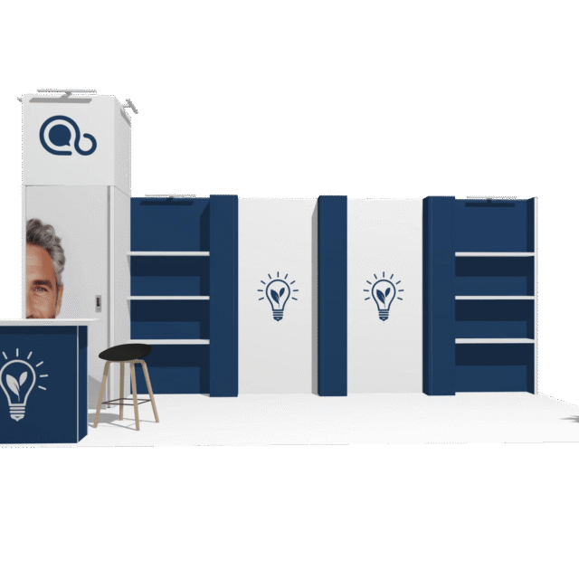 Backlight I-classic 20x10 Affordable Rental Booth