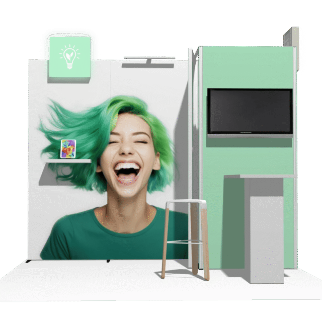 Classic I-res-acc-div 10x10 Best Rental Booth