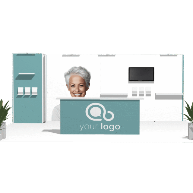 Classic I-res-tv-acc 20x20 Cost-Effective Booth