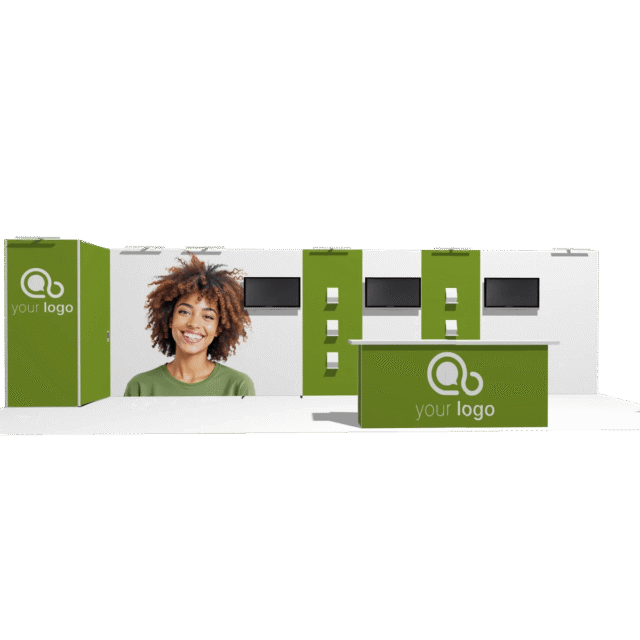 Classic I-res-tv-acc 30x10 Cost-Effective Booth