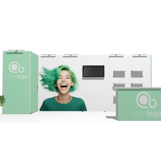 Classic I-res-tv-acc 20x10 Cost-Effective Booth