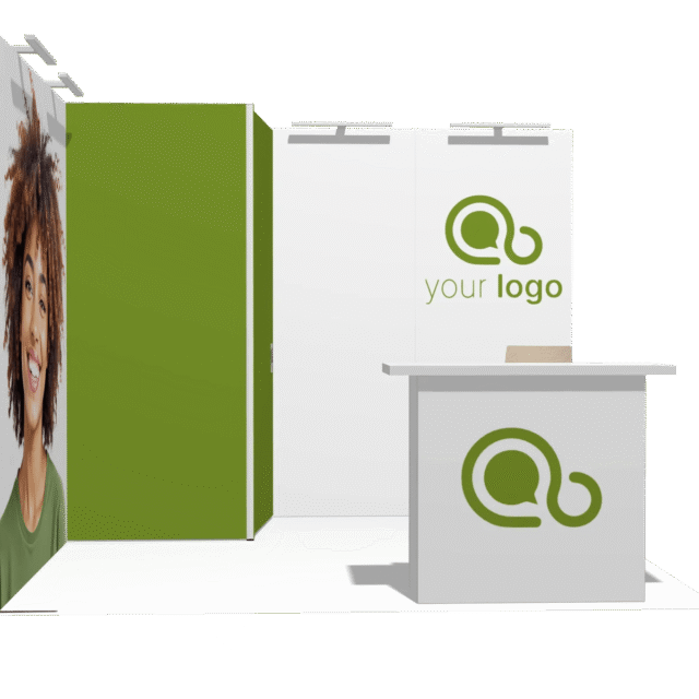 Classic L-res-left-2count 10x10 Best-Value Exhibit Rental