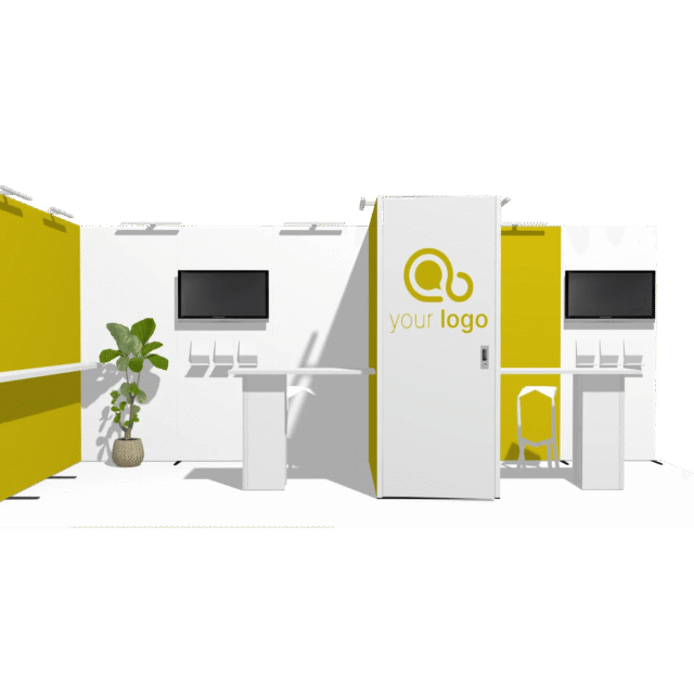 Classic L-res-acc-div 20x10 Best-Value Exhibit Rental