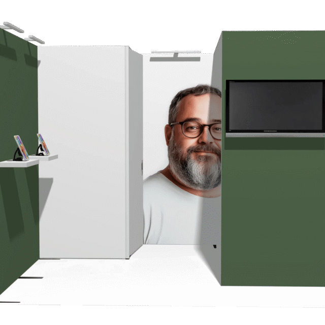 Classic L-res-acc-div 10x10 Best-Value Exhibit Rental