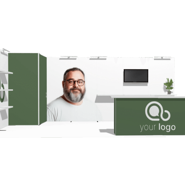 Classic L-res-tv-acc 20x10 Fast-Turnaround Exhibit