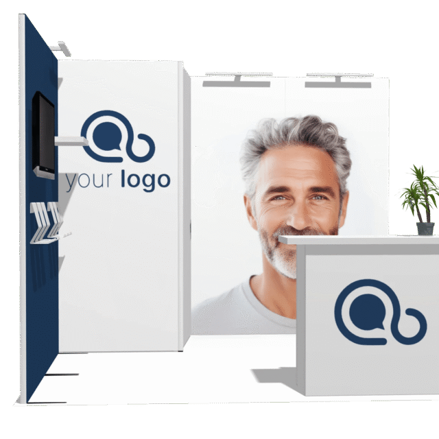 Classic L-res-tv-acc 10x10 Fast-Turnaround Exhibit