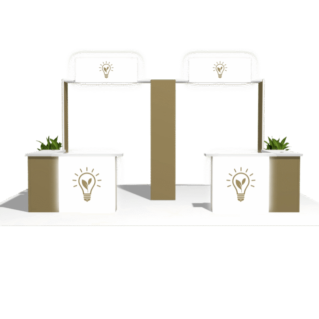 Counter20 M4 lig U arch plac Turnkey Rental Exhibit