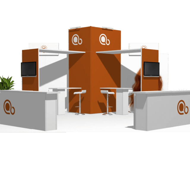 Hanging Sign I-classic 20x20 Affordable Rental Booth