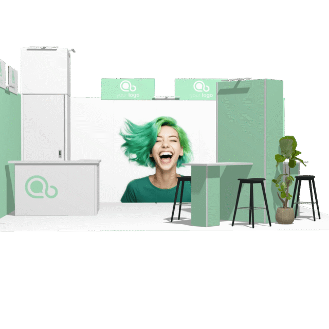 Hanging Sign L-classic 20x20 Affordable Rental Booth