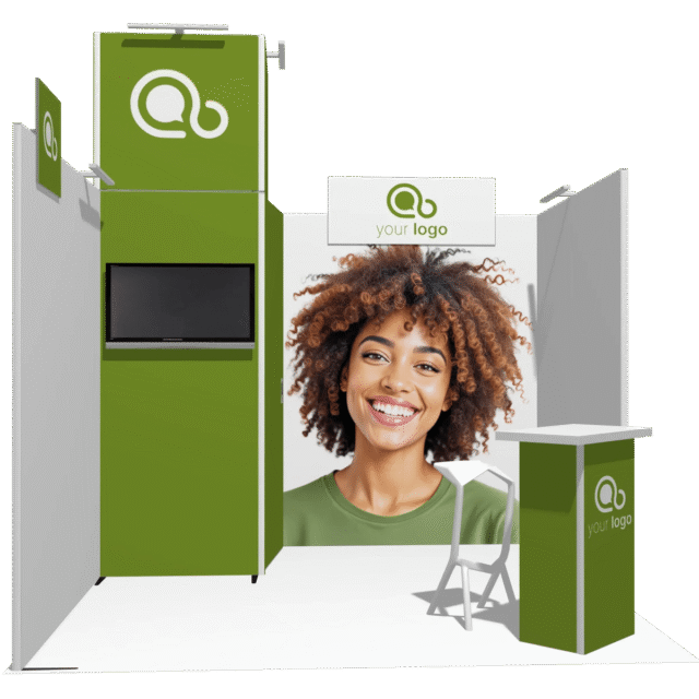 Hanging Sign U-classic 10x10 Affordable Rental Booth