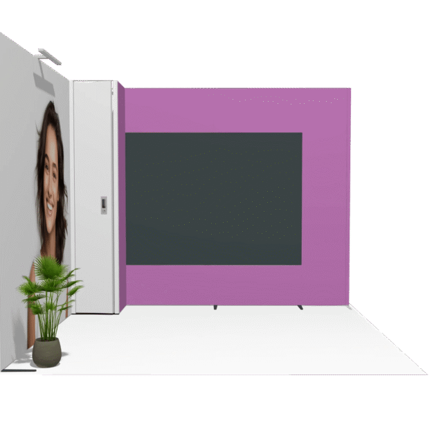 Immersive Environment PanoLED L-classic 10x10 Commercial-Grade Display