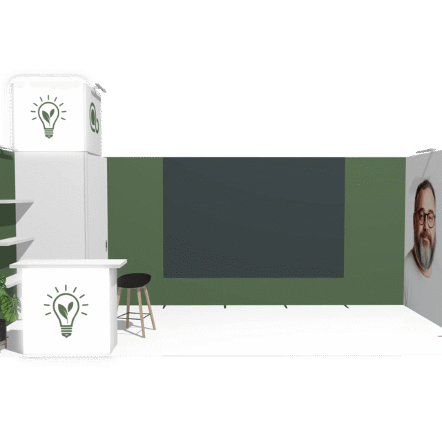 Immersive Environment PanoLED U-classic 20x10 Commercial-Grade Display