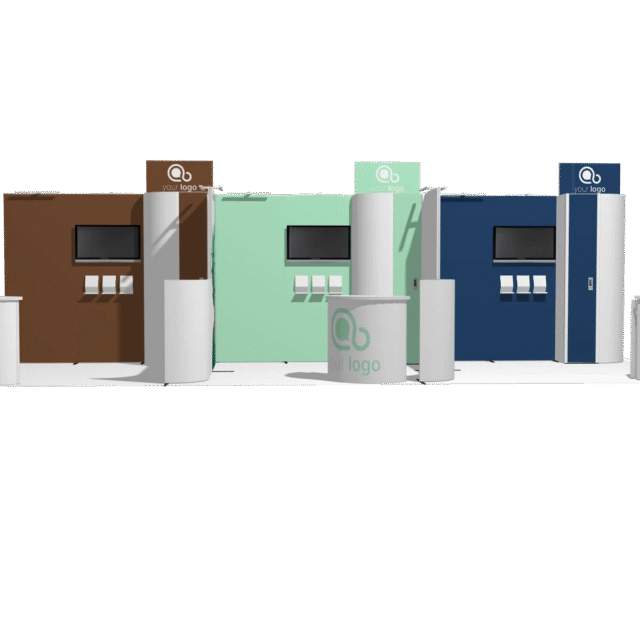 Pavilion 30x20 island Affordable Rental Booth