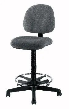 Gray Gaslift Stool