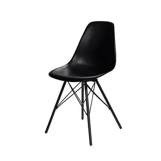 Chelsea Chair - Black with Black Base
