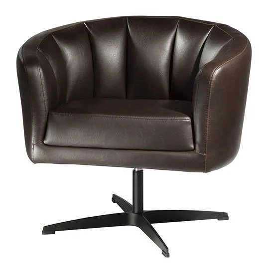 Wentworth Chair - Brown Vinyl