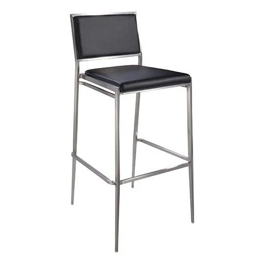Marina Barstool - Black Vinyl