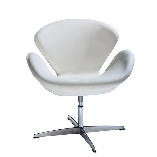 Swanson Swivel Chair - White