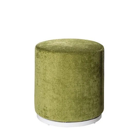 Marche Swivel Ottoman - Meadow Green