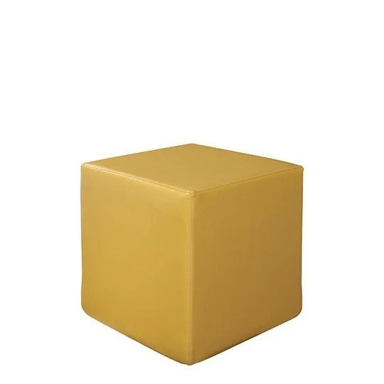 Vibe Cube Ottoman - Yellow