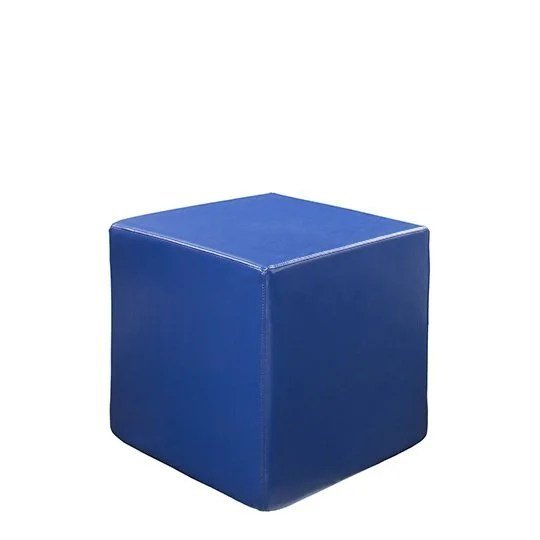 Vibe Cube Ottoman - Blue