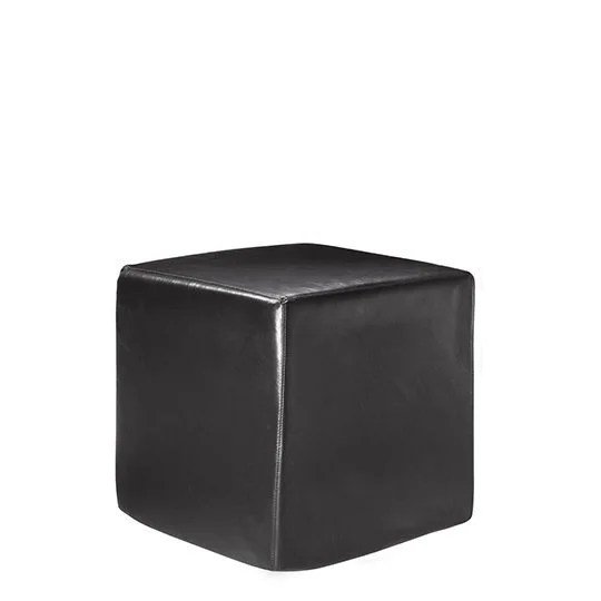 Vibe Cube Ottoman - Black